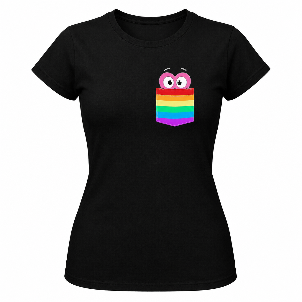 Playera corazón LGTB